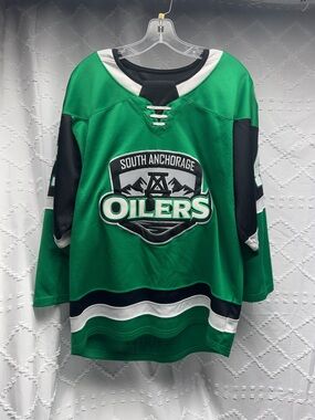 Winwave South Anchorage Oilers Alaska Hockey Jersey Size S #47 Ormberg